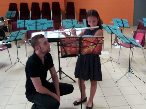 Premier concert pour les élèves de l'école de musique