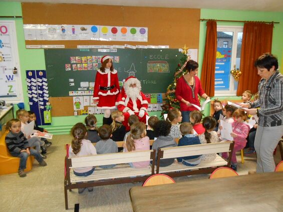Noël à l'école de Vicq 2015