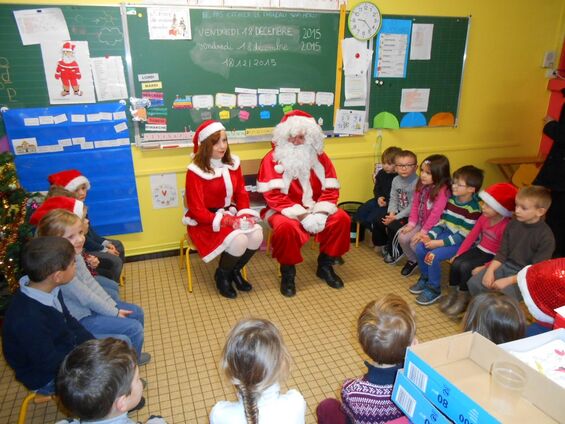 Noël à l'école de Vicq 2015