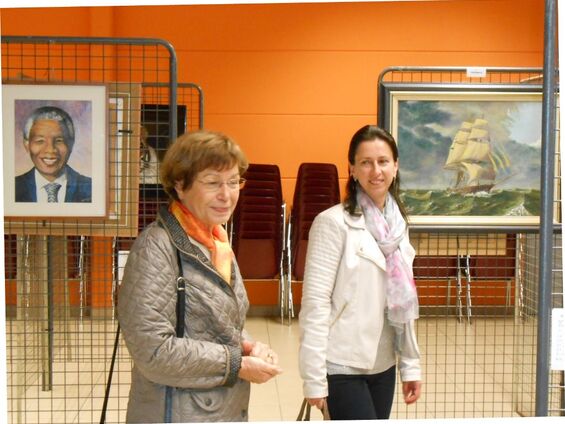 Expo des peintres Fresnois; Des exposants