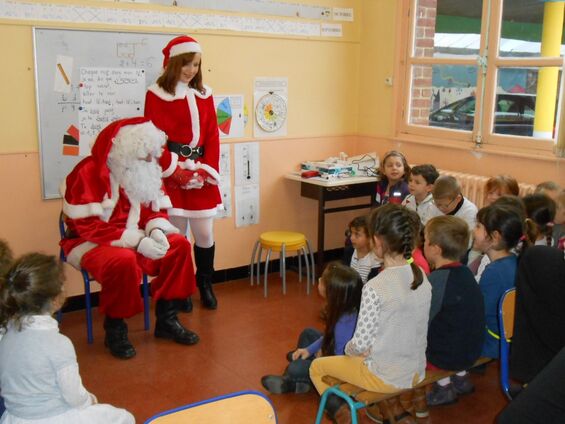 Noël à l'école de Vicq 2015