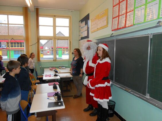 Noël à l'école de Vicq 2015