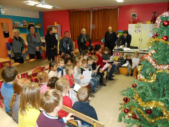 Noël à l'école de Vicq 2015