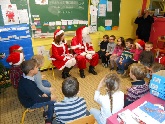Noël à l'école de Vicq 2015