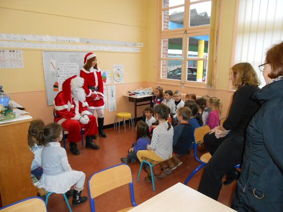 Noël à l'école de Vicq 2015
