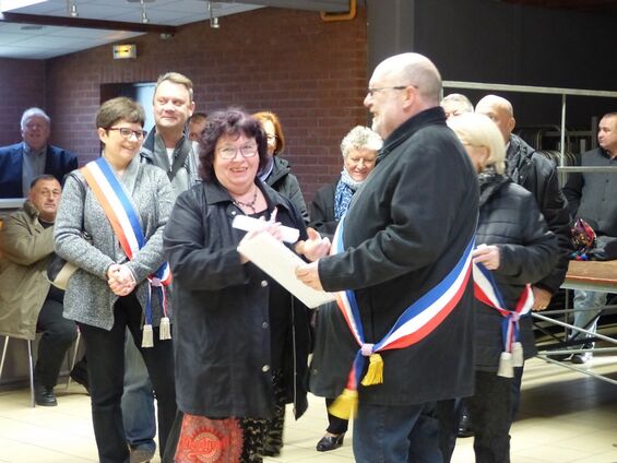 Vicq 11 Novembre 2016 - Médaille du travail