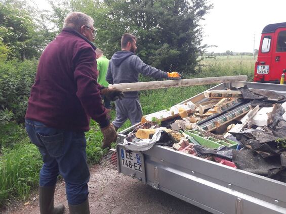 Opération nettoyage par les chasseurs de Vicq