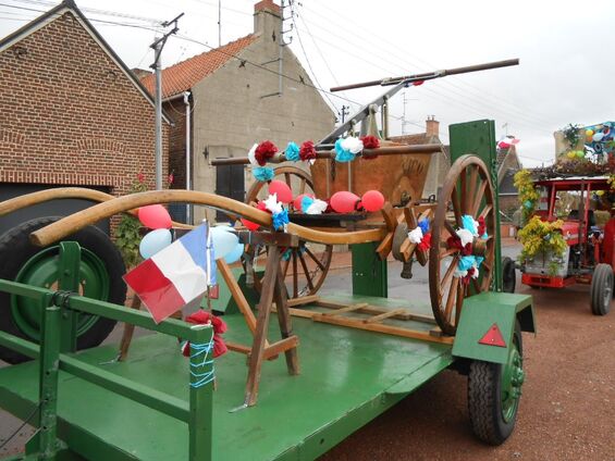 La pompe à bras des pompiers