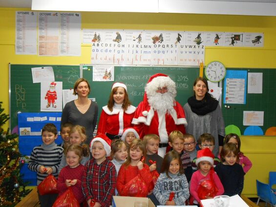Noël à l'école de Vicq 2015