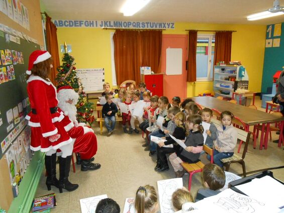 Noël à l'école de Vicq 2015