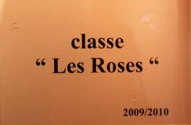 Classe "Les Roses"