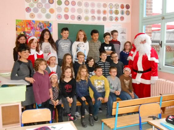 Noël à l'école de Vicq 2015