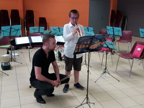 Premier concert pour les élèves de l'école de musique