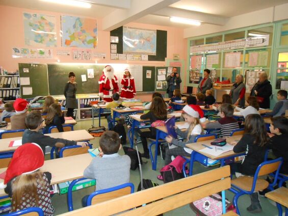 Noël à l'école de Vicq 2015